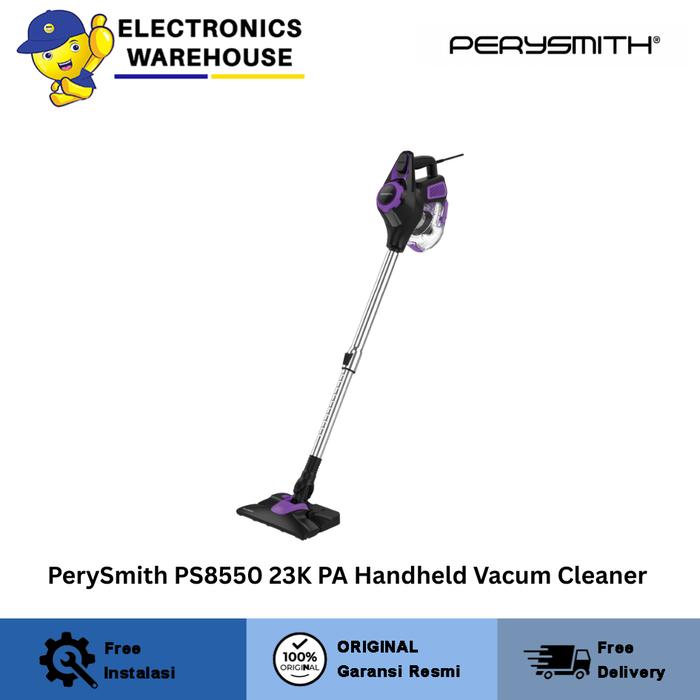 Gambar PerySmith PS8550 23K PA Handheld Vacum Cleaner Portable Home Penyedot Debu Vakum Perysmith Xtreme Series Vacuum Cleaner dari ElectronicWarehouse Kab. Tangerang Tokopedia