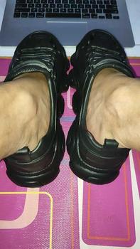 Product Review of Nakis N6060M Size 35-44 Sepatu Kerja Slip On Karet Pylon Pria Tahan Air from A**n 2