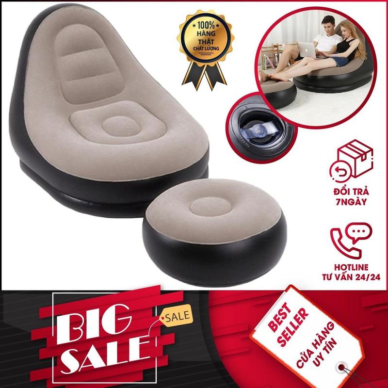 [ không kèm bơm]Ghế Đệm Hơi Tựa Lưng, Sofa Hơi, Ghế Đệm Hơi cao cấp