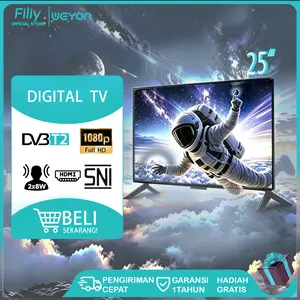 WEYON TV Digital LED 25 Inch FHD Televisi DVB-T2 Garansi Resmi 1 Tahun