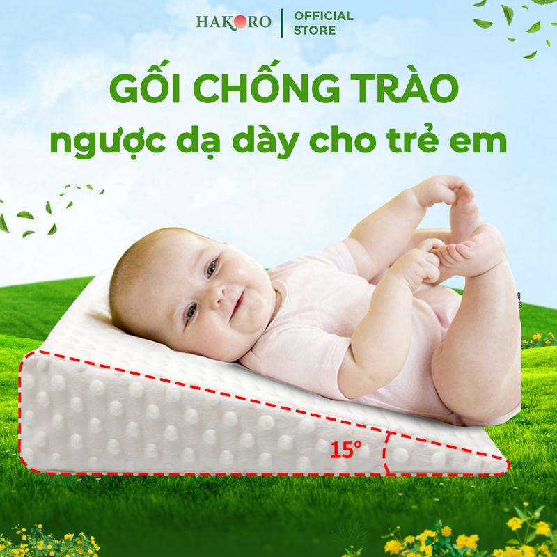  Gối Cho Bé Sơ Sinh Chống Trào Ngược Nệm Chống Nôn Trớ Hỗ Trợ Tiêu Hoá – Gối Nằm Cao Cấp Dành Cho Trẻ Từ 0–12 Tháng 