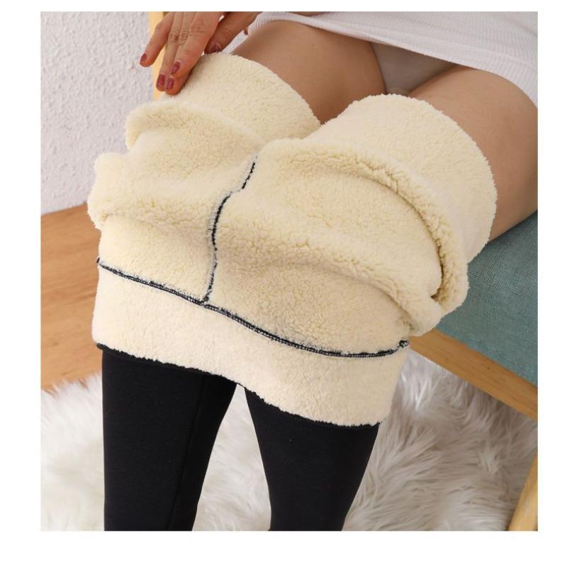 Product Introduction of Quần Legging Da Cừu Dày Cho Nữ, Quần Lông Cừu Cực Dày Vào Mùa Đông Và Bên Ngoài Để Mặc Quần Chân Ấm Áp 5