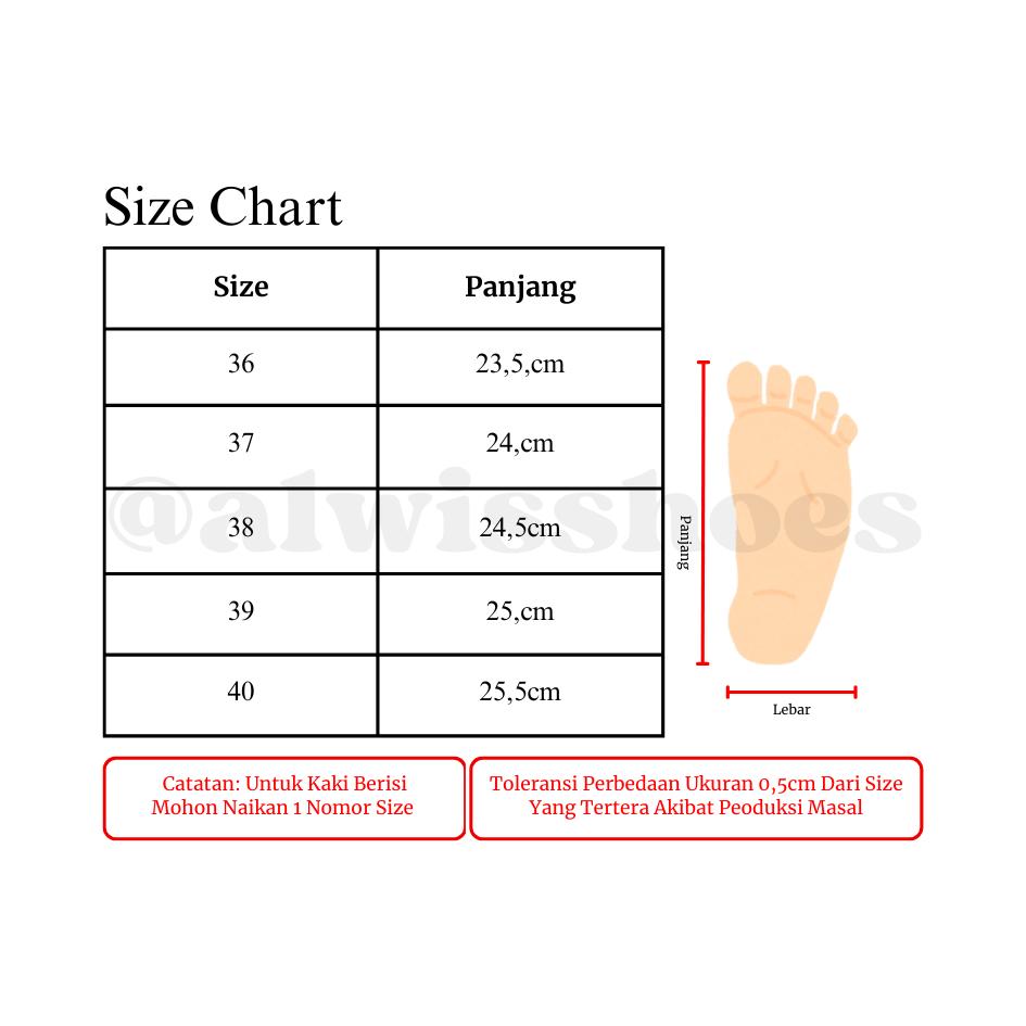 Alwisshoes Gaia Sandal Wedges Jepit Wanita Premium Tinggi 5cm Sendal Cewek Kasual Kekinian Karet Sendal Murah