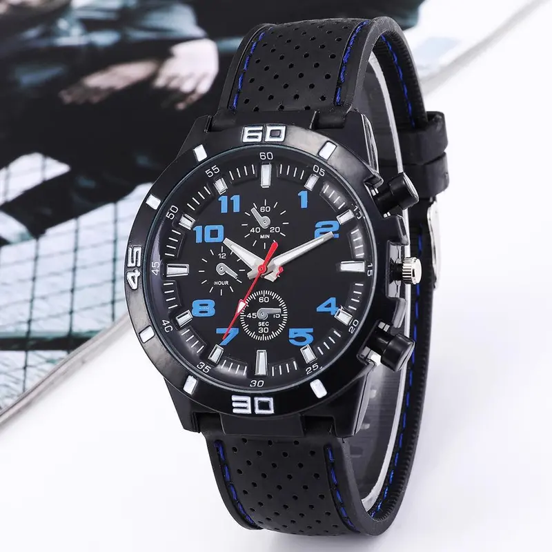 Đồng Hồ Analog Truyền Thống Màu Đen, 1 Chiếc, Thời Trang Thường Ngày, Đa Năng, Cho Nhiều Dịp Khác Nhau 8