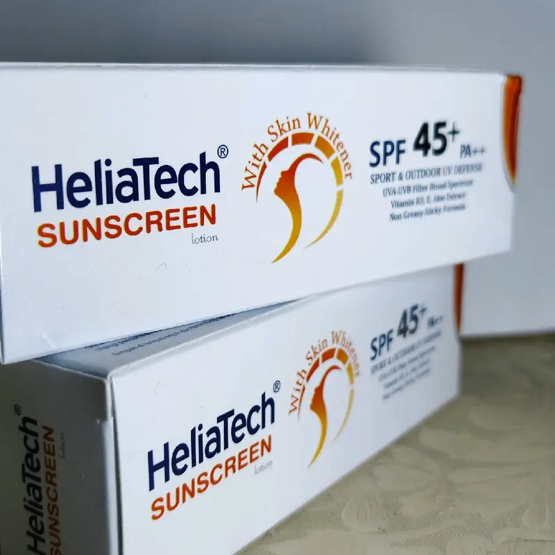 Heliatech lotion 30g. Sunscreen SPF 45+ Untuk Perlindungan Kulit dari Sinar Matahari - Facial, Wajah 2