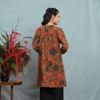 Gambar NONA RARA - Outer Amasti 3N Rmb T5123, Baju kerja batik blouse wanita  modern - S dari Nona Rara Batik Kota Administrasi Jakarta Timur 4 Tokopedia