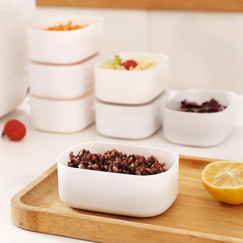 Product Introduction of Rice Portioning Box Fat-reduced Meal Quantitative Lunch Food Lunch Container Storage Box Q7X7 17