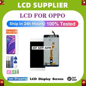 For Oppo A37 A37F A37FW A37M Lcd Black and white Phone Touch Screen Replacement,Send Protective Film,Tools and glue,Cellphone Accessory Installation,Smartphone Device.