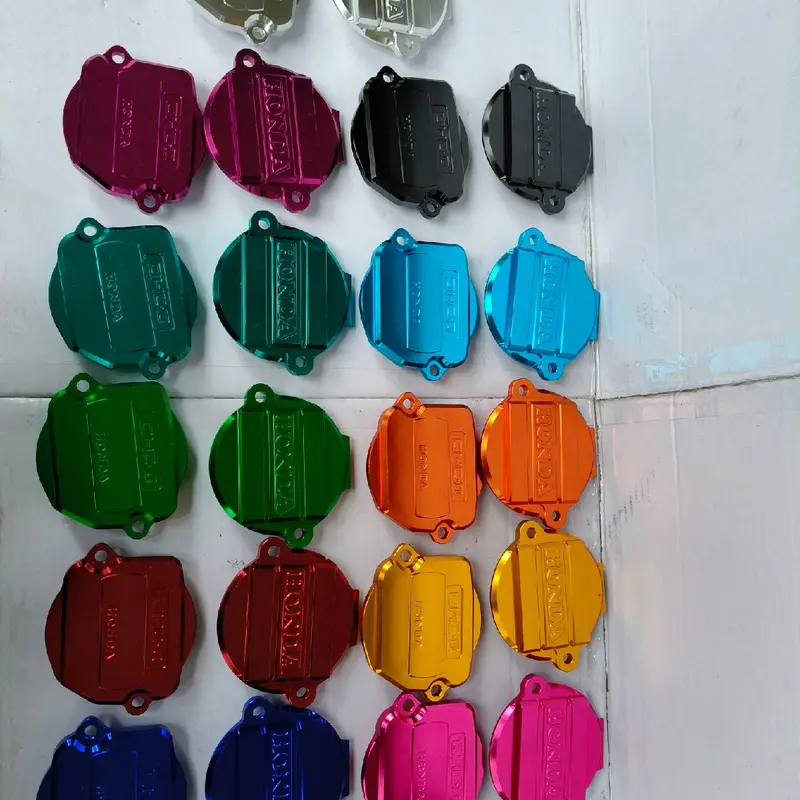 TUTUP TIMING / TUTUP NOKEN CNC ANODIZE model OHC ll GL 125 & TLR Helibars Tiger , cb , gl , megapro dll 3