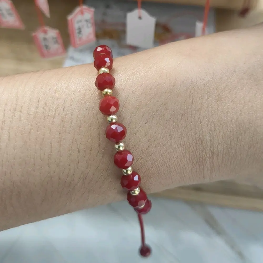 Gelang manik Full Boba emas cantik simpel terbaru
