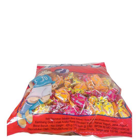Permen LAZERY 1 pack isi 170 pcs lasery permen sugus lazery yogurt rasa buah Candy Food