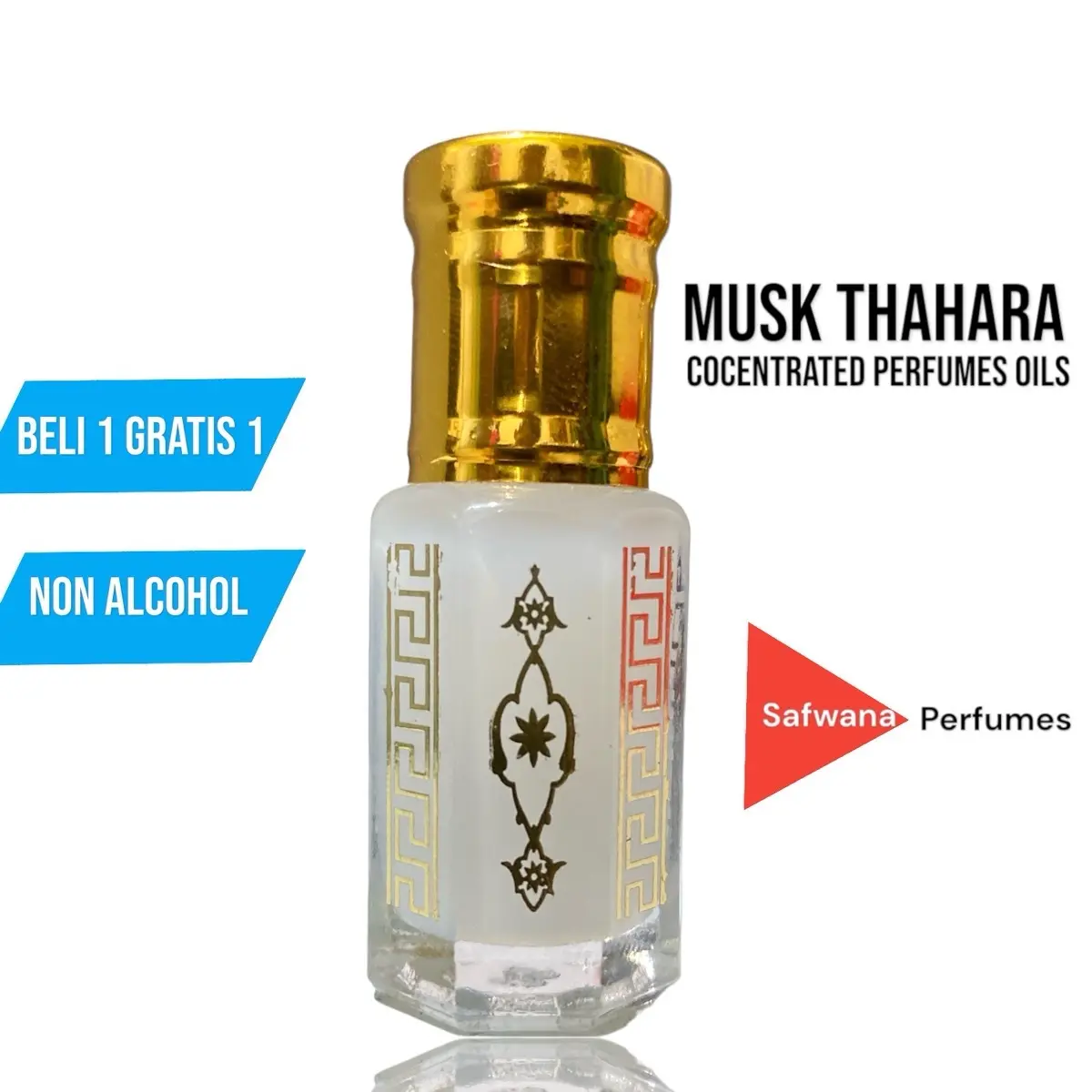 Misik Thaharah Premium 6ml cocentrated perfume oils non alcohol