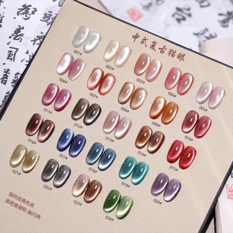 Product Introduction of Retro Cat Eye Nail Polish Gel Nail Art Nail Care Manicure Cutics 3