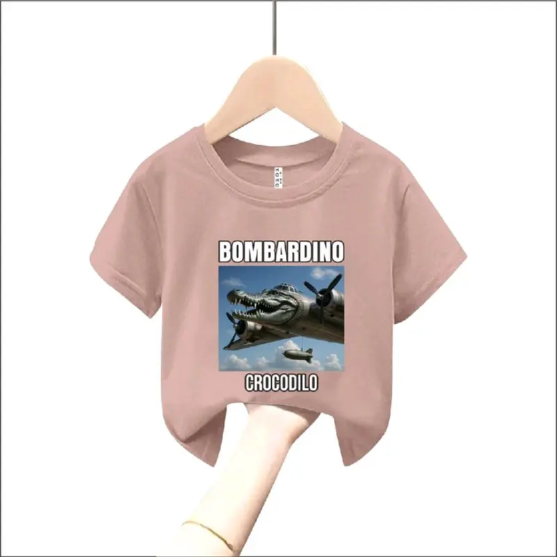 KAOS ANAK BOMBARDINO CROCODILO UNISEX DIGITAL SABLON 5