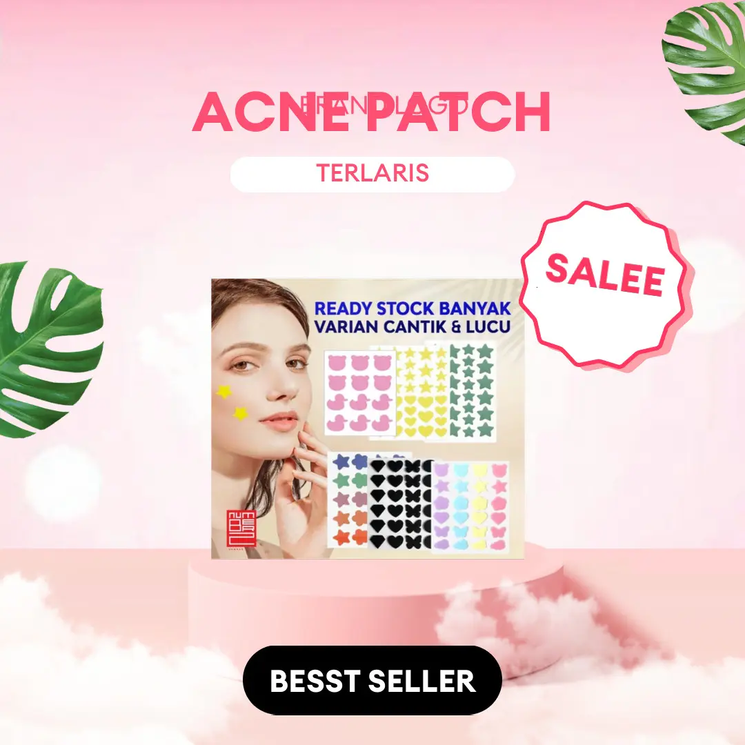 Acne Pimple Patch PE/Pelindung Jerawat Karakteer Pemakaian / Pelindung Jerawat Motif / Acne Treatment Wajah Perawatan Berjerawat