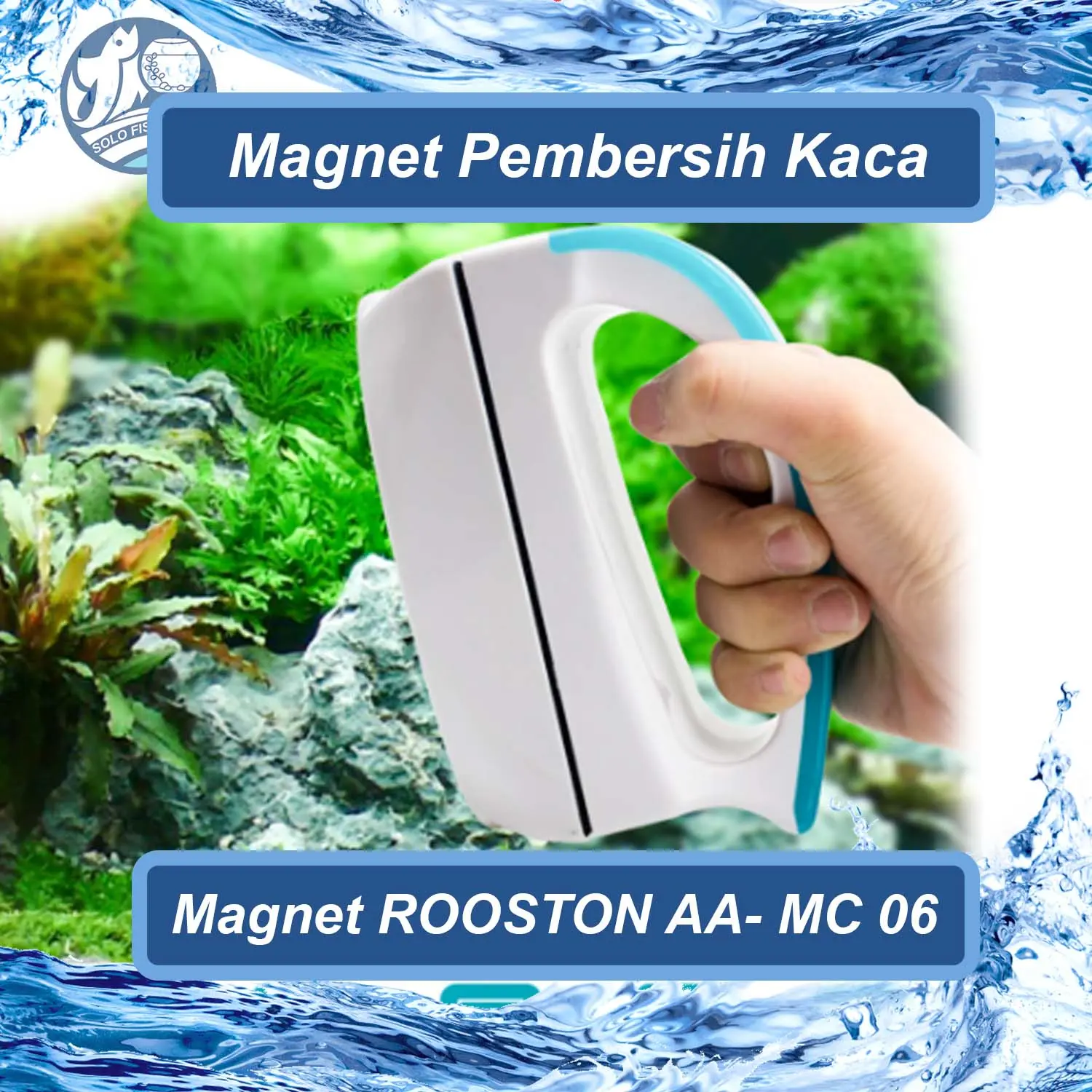 MAGNET PEMBERSIH KACA AQUARIUM MAGNET RECENT AA MC 06 dan AA MC 09