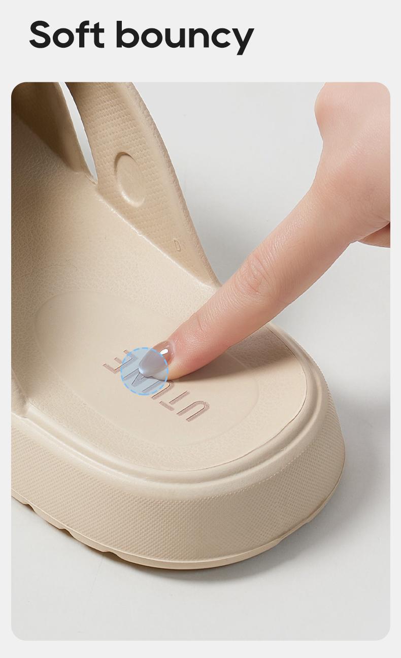 UTUNE Sandal Anyaman EVA Nyaman Ringan Anti Slip untuk Pria Wanita Cocok Dipakai di Rumah Pantai Jalan-jalan Trend 2025 Shoes Sendal