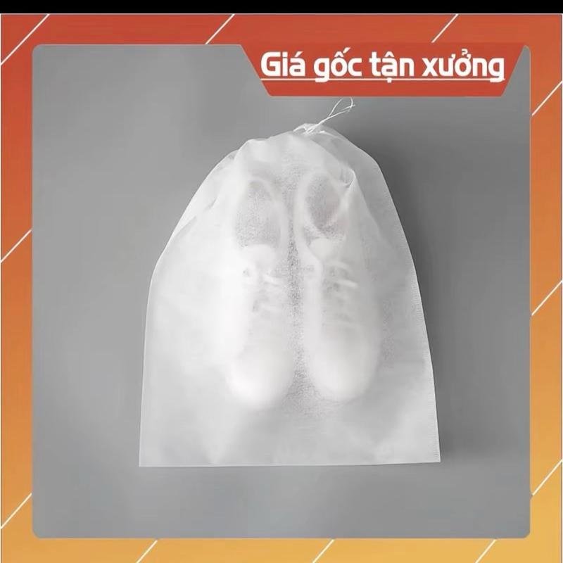Set 30 túi đựng giày đa năng vải không dệt , miệng dây rút tiện lợi