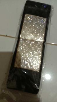 Product Review of Gesper Cewek Ikat Pinggang Lebar Sabuk Wanita Belt obi Fashion Branded Korea Panjang Import Silver Hitam Karet from A**a L**2 0