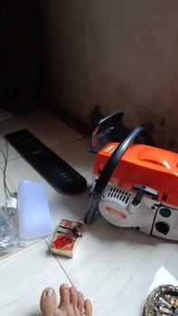 Product Review of REAIM Daya Tinggi 4500W, 52CC, Gergaji Rantai Bensin, Gergaji Rantai Penebangan Pohon, 20inch Chainsaw, Motor Oli Pengukur, Pompa Tabung, Gergaji Rantai Bensin 52CC, Chainsaw 20 Inci, Gergaji Penebangan Pohon, Pompa Oli Mesin, Chainsaw Daya Tinggi from t** g**s ** 0