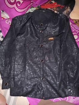 Product Review of KEMKO KEMEJA KOKO SULTAN ANAK USIA 1-12 TAHUN EMBOS PREMIUM MODEL TERBARU 2023 HITAM Motif Muslim Baju Nyaman from @**a 0