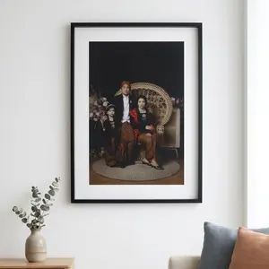 Frame Foto LPD Kayu Hitam Solid - Bingkai Foto Aesthetic Mewah Unik Gratis Cetak Foto