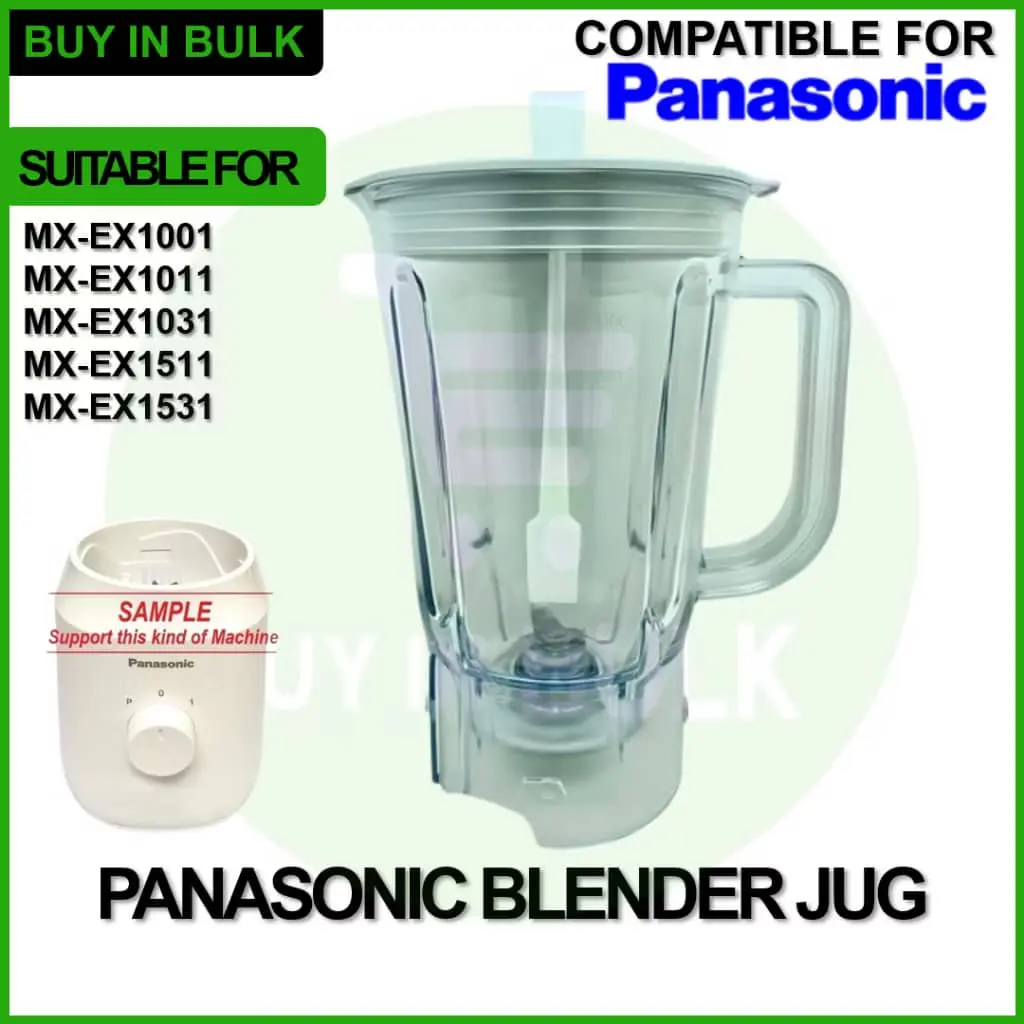 【REFUND IF DAMAGE】Panasonic Blender Jug REPLACEMENT no machine (compatible) support MX-EX1001 MX-EX1011 MX-EX1031 MX-EX1511 MX-EX1531