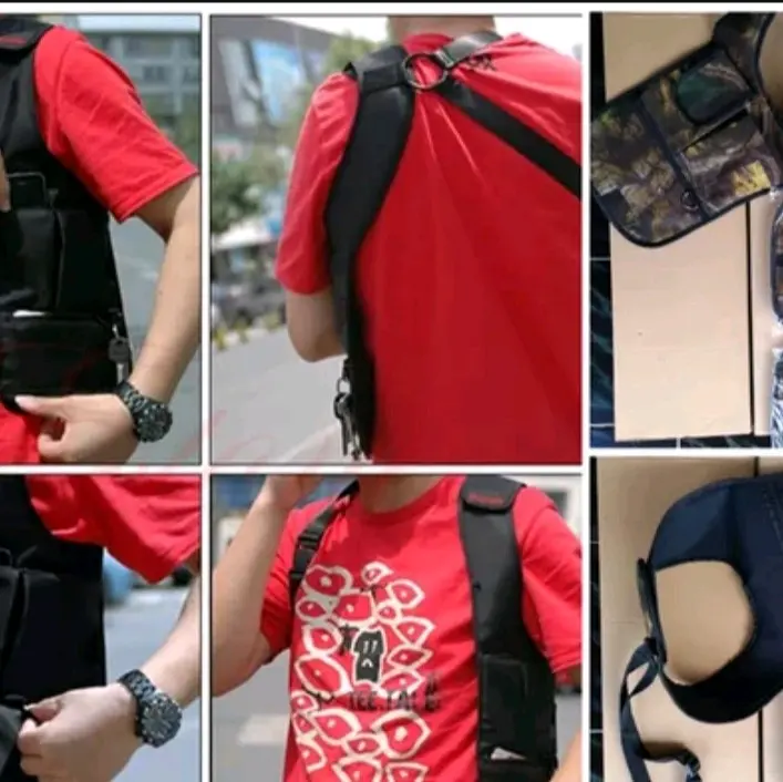 tas camo anti maling bahan berkualitas