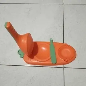 Cetakan Press Kulit Pangsit 2 In 1 Alat Pembuat Pastel Dumpling Plastik Praktis Anti Lengket Multifungsi Kitchenware