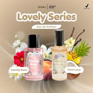 PAKET 2 BOTOL LOVELY SERIES 35 ml  SPECIAL DVARA WANGI TAHAN LAMA EAU DE PERFUME