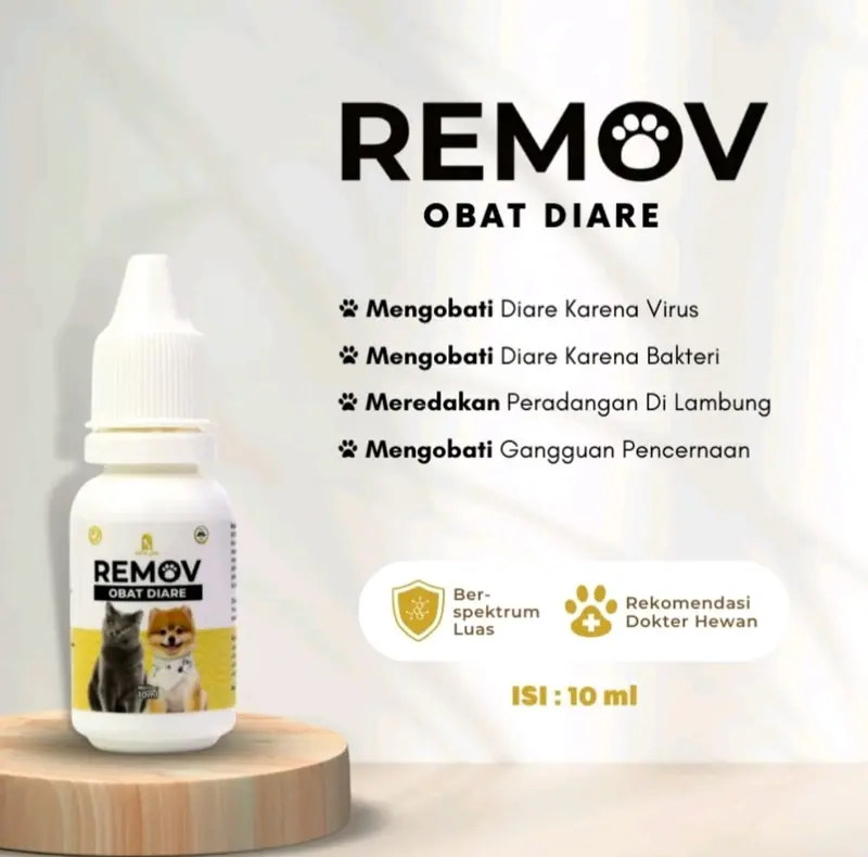 REMOV Obat Tetes Dan Spray Untuk Kucing Dan Anjing 5
