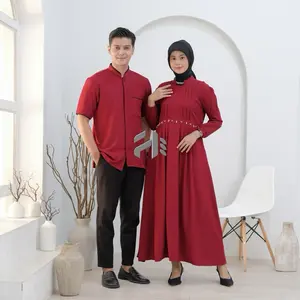 Gamis cople pasangan muslim kekinian reline up shakila premium kekinian brismaid gaun couple trend dress viral dress brismaid brismeid kondangan pesta