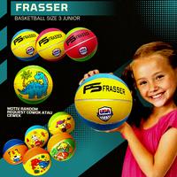 Gambar Frasser Bola Basket Olahraga Basketball Karet Natural Rubber Original Size 3 5 6 7 Termurah BBS RB 01 - Bola Bsket sz 3 dari Frasser Kota Surabaya 1 Tokopedia