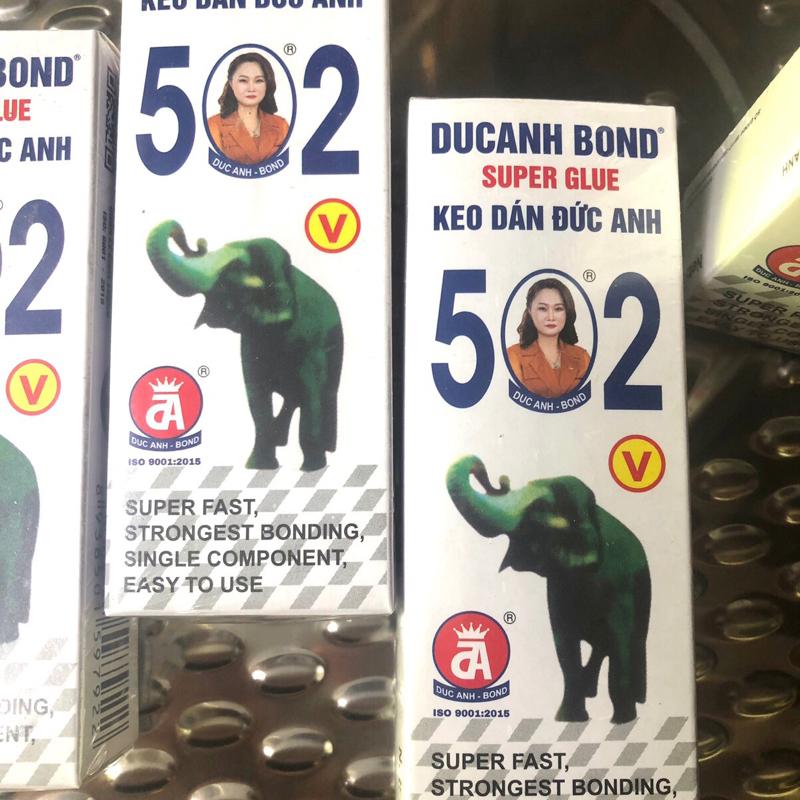 Keo dán 502 Đức Anh_Duc anh bond super glue chaichiet mini