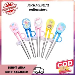 SUMPIT ANAK BELAJAR MAKAN MOTIF KARAKTER