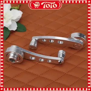 Car Window Handle Winder Universal 2PCS/Set Aluminium Alloy Untuk Pengganti Handle Putaran Kaca Mobil Pemutar Kaca Jendela Riser Replacement