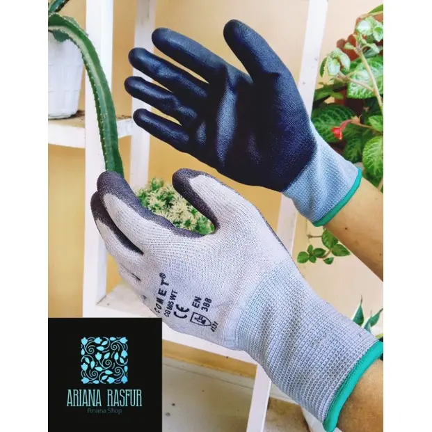 COD 2 LUSIN=1KG Sarung Tangan Comet Fit Glove 12 Pasang / Sarung Tangan Nylon Pekerja Mekanik Motor Pertukangan Termurah 0