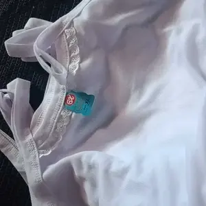 6pcs kaos dalam anak perempuan cewek SANDATAN RENDA PUTIH POLOS size M L XL 3L katun menyerap keringat anak sampai dewasa Fashion kamisol anak sd