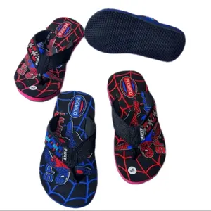 Sandal Jepit Anak Laki-laki Spiderman Terbaru Terlaris Sendal Flat Superhero Lucu dengan Desain Unik dan Nyaman Fashion