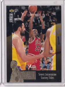 1995-96 Upper Deck Multi-Product Insert The Jordan Collection #JC9 Michael Jordan