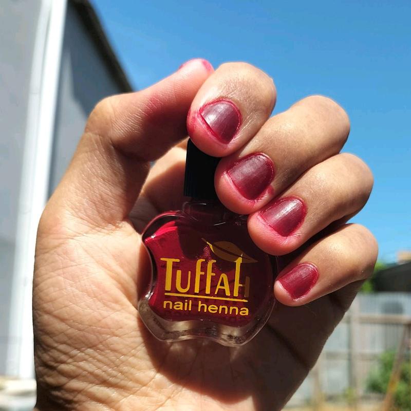HENNA TUFFAH MAROON HALAL SAH SHOLAT 100% ORIGINAL nail henna muslimah kutek 5