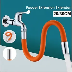 Selang Flexible 360 Derajat 20CM 30CM Ekstensi Keran Air Universal 1/2 Inch Pipa Kran Fleksibel