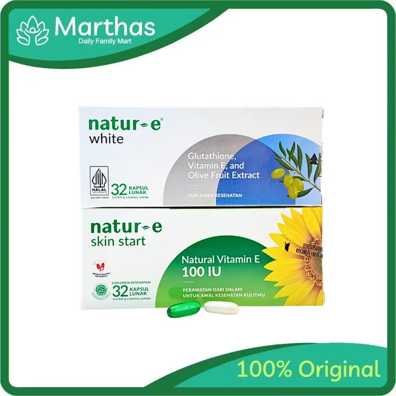 [BUNDLE] NATUR-E WHITE 1 BOX + NATUR-E SKIN START 1 BOX 0