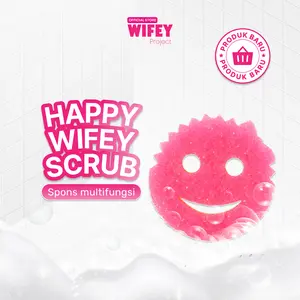 [WIFEY PROJECT OFFICIAL] Spons Scrub Alat Pembersih Multifungsi - Happy Wifey Scrub