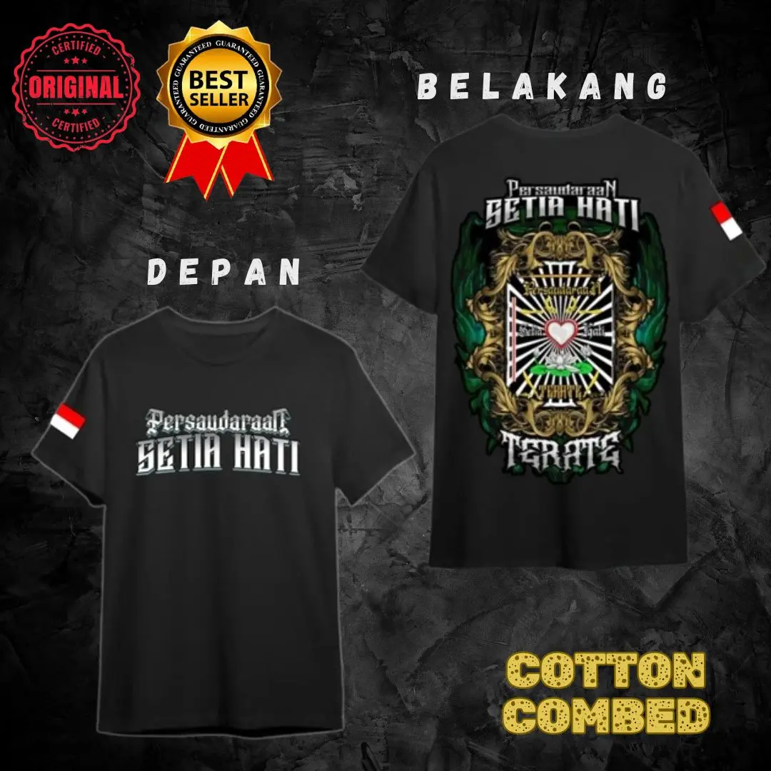 ZULMY - Kaos PSHT (Persaudaraan Setia Hati) Tshirt - Kaos Anak - Tshirt Anak - Kaos Anak Unisex - Kaos Katun Combed Viral