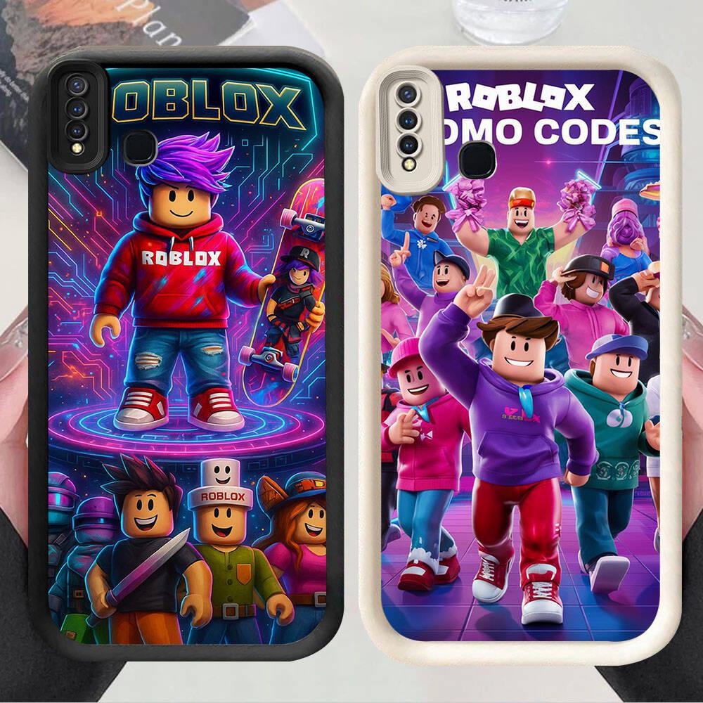 PW-1 ROblox Soft Casing untuk VIVO Y30 Y12 Y15 V15 Y50 Y19 Y17 Y30i Z1 Pro