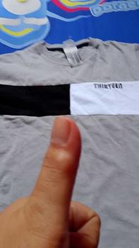 Product Review of Kaos kombinasi anak abu Thirteen umur 1-10 tahun from E**h 0