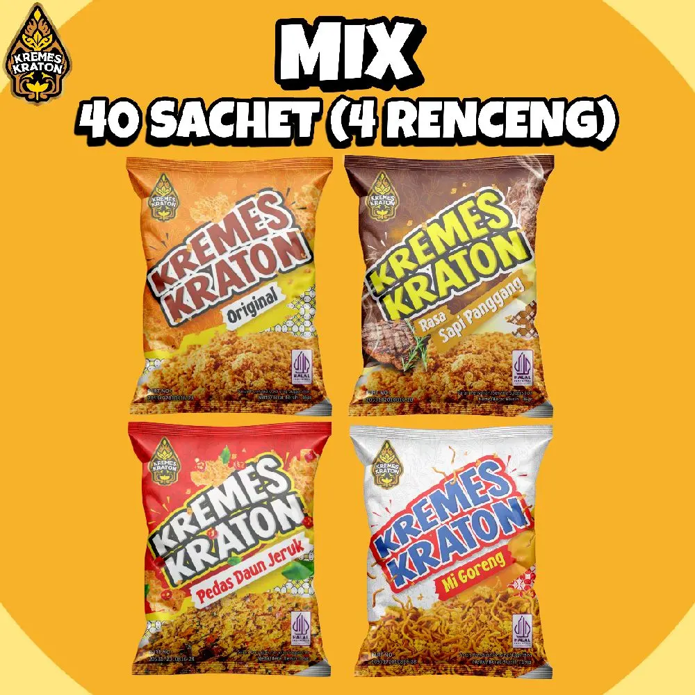 MIX VARIAN(Ori, Pedas, Sapi, MiGoreng)