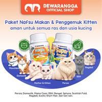 Gambar Dewarangga Magic White Herbs & Super Booster Paket Nafsu Makan & Penggemuk Kitten untuk Kucing Dewasa & Kitten Meningkatkan Nafsu Makan & Penyerapan Nutrisi - 20M+20SB dari Dewarangga Cattery Kab. Bogor 5 Tokopedia