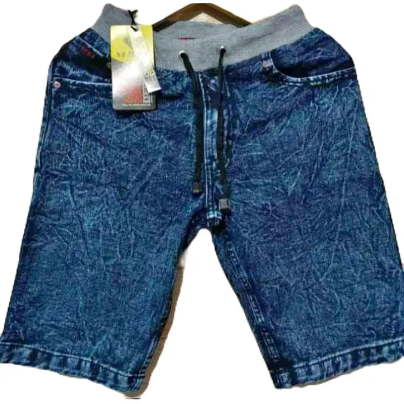 Promo 100 Dapat 3 Celana Pendek Jeans Cowok Melar Murah Biru - Variasi, Tebal, Nyaman, Panjang, Karet, Kain, Hitam Distro